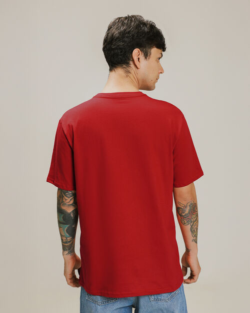 Playera B&aacute;sica Rojo
